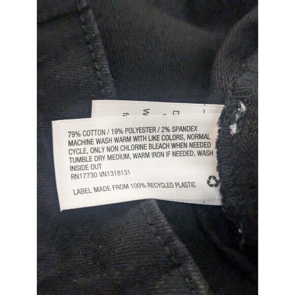 Wild Fable Black denim highest rise denim shorts 10 - Picture 9 of 9